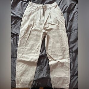 ASOS DESIGN PETITE CHINO PANTS IN STONE